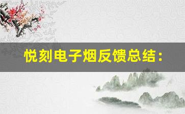 悦刻电子烟反馈总结：不容忽视的使用心得
